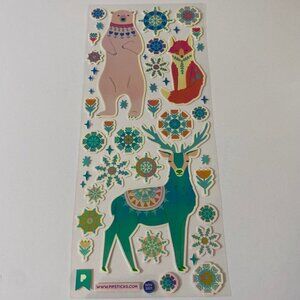 Pipsticks Winter Stickers Polar Bear Deer Fox